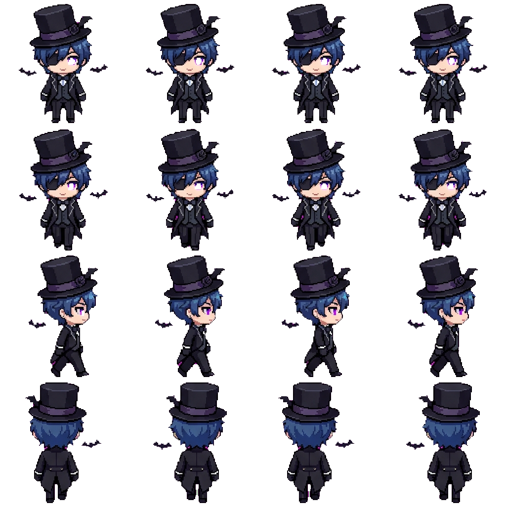 Lu movement sprite