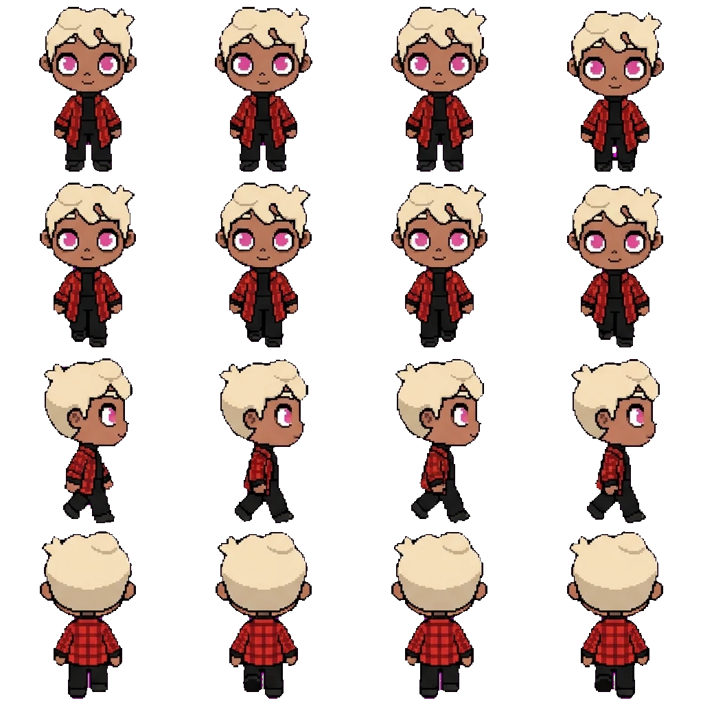 Keith movement sprite