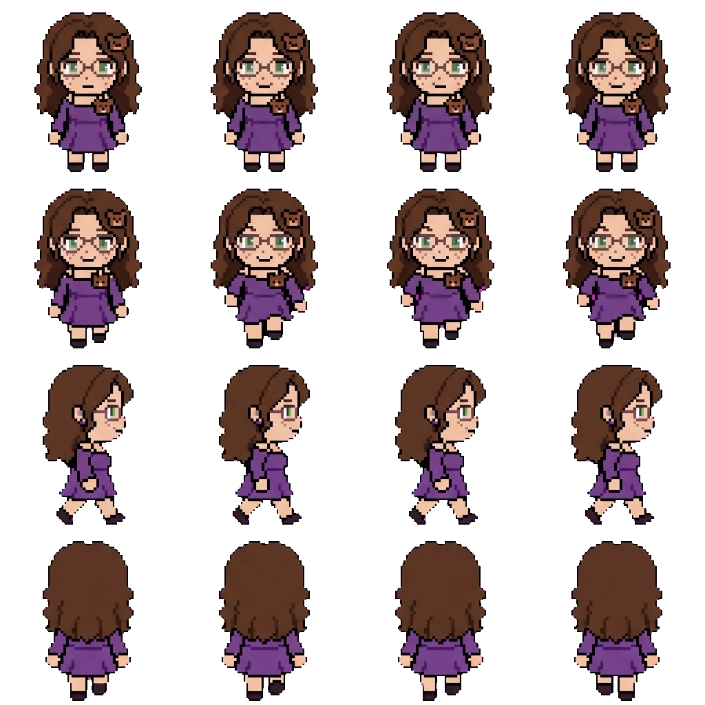 Nora Chandler Joye movement sprite
