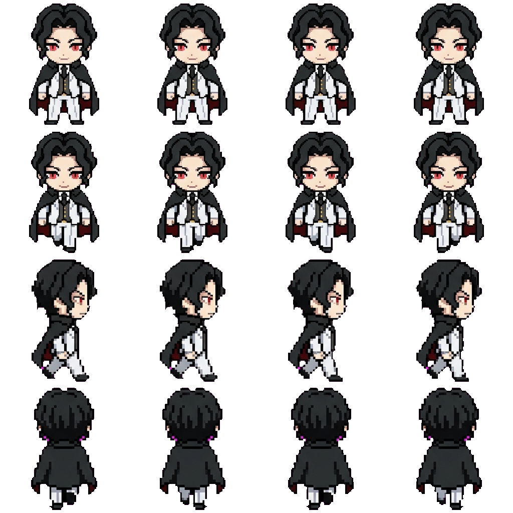 Muzan kibutsuji movement sprite