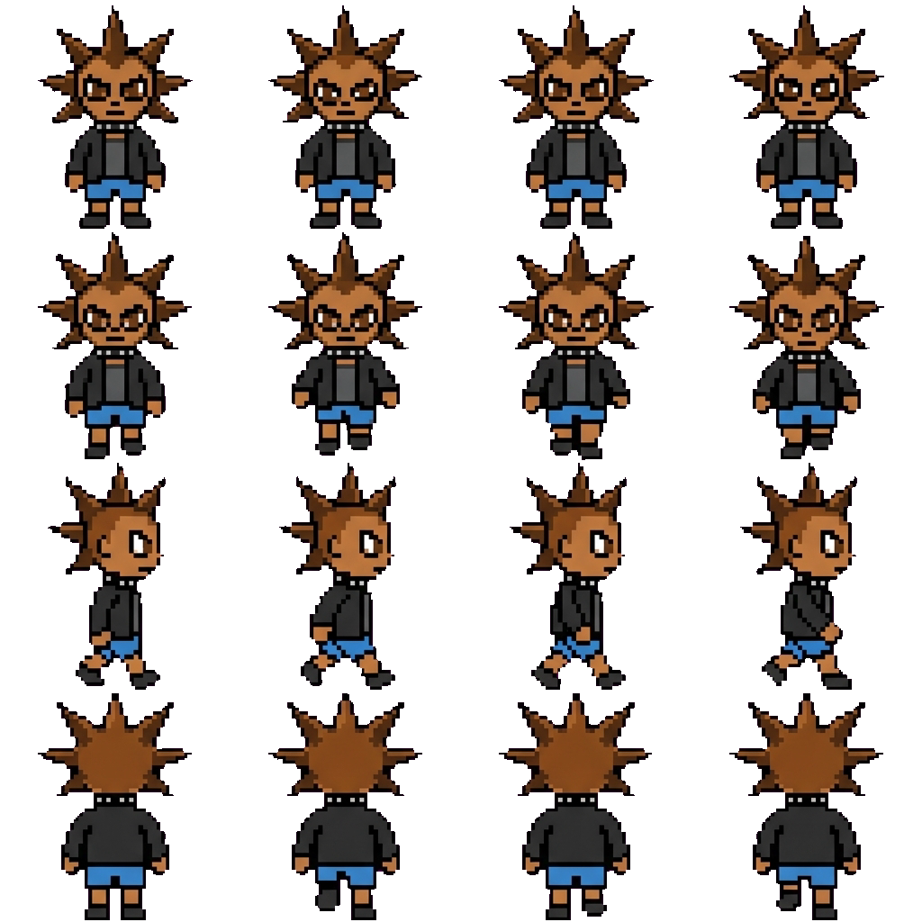 Rae movement sprite