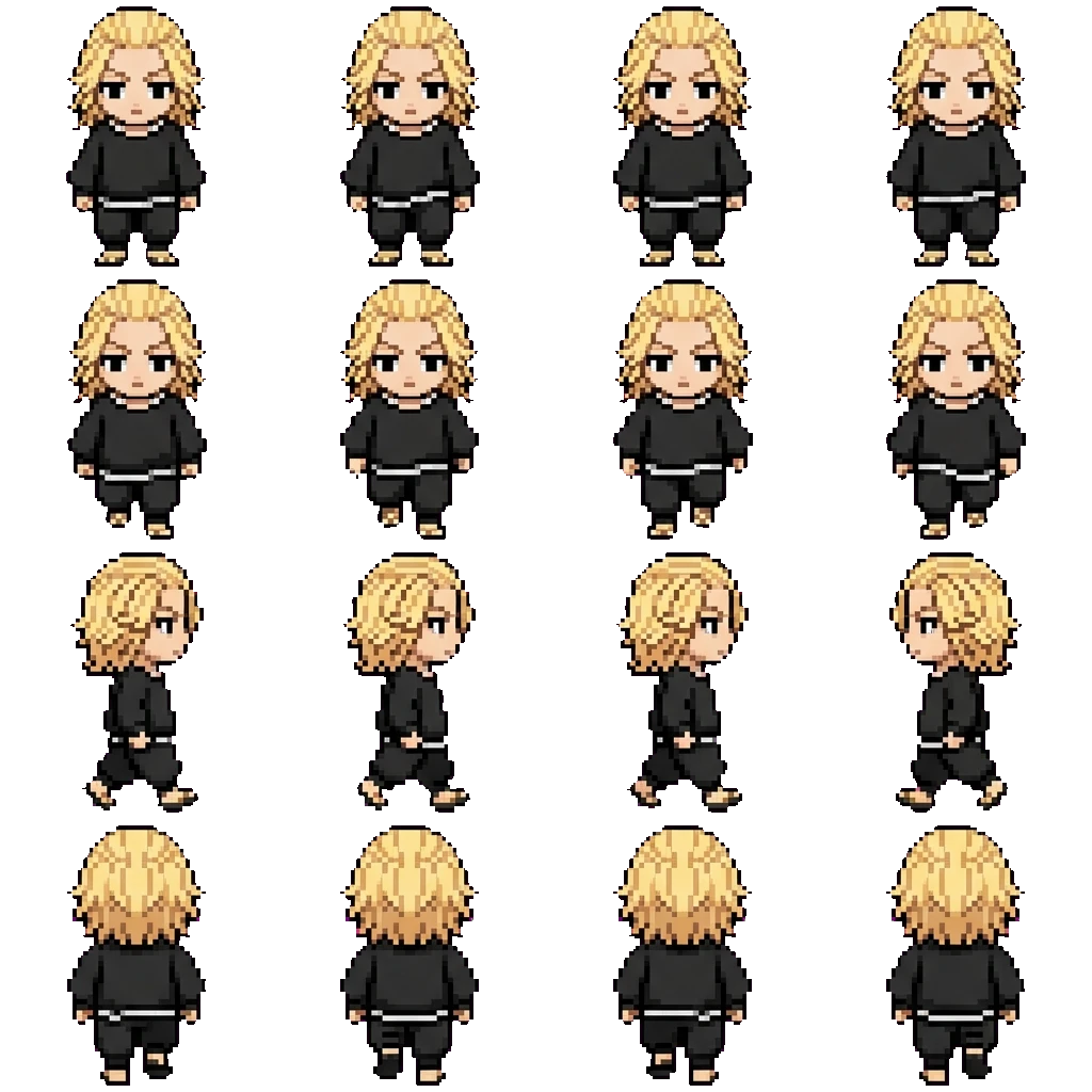 Manjiro Sano (Mikey) movement sprite
