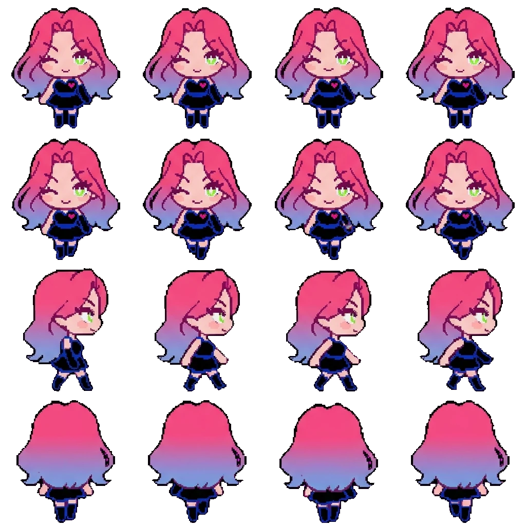 Mizi movement sprite