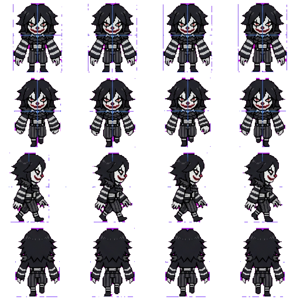 Laughing Jack movement sprite
