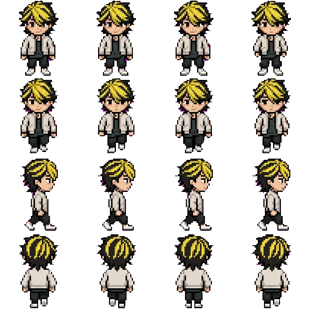 Kazutora movement sprite