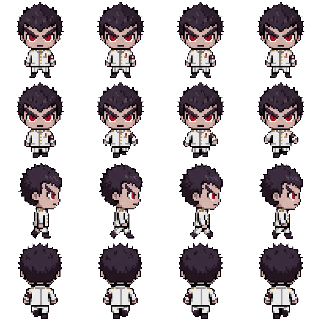 Kiyotaka Ishimaru movement sprite