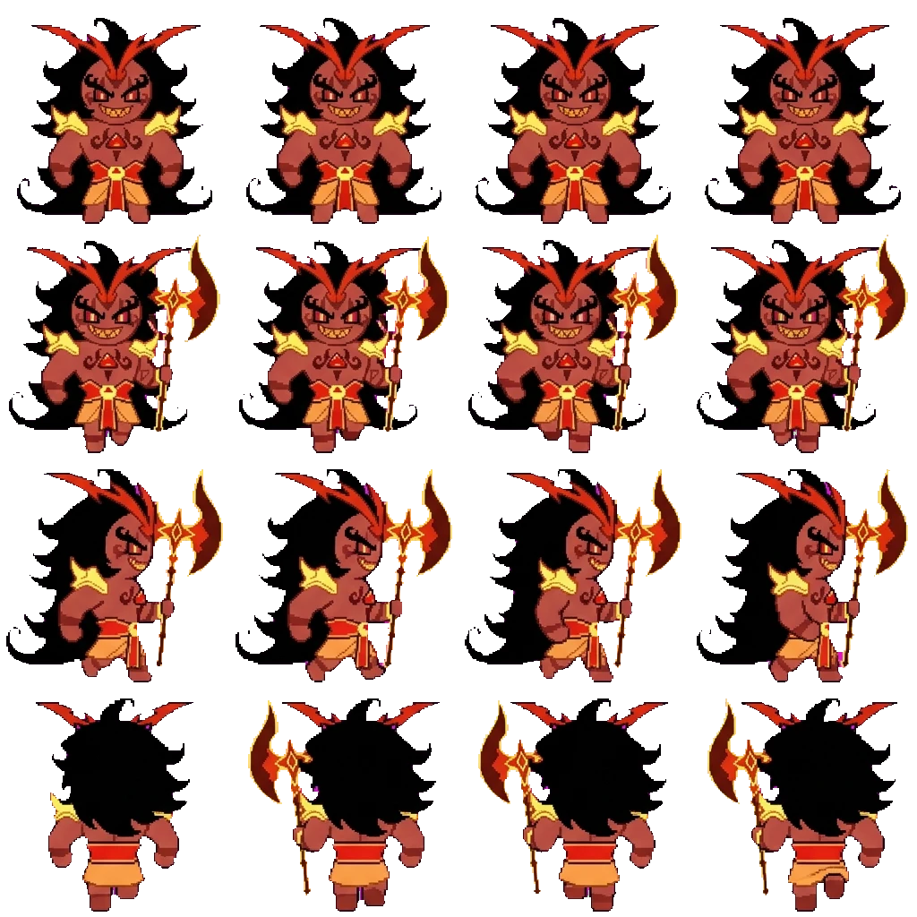 Burning Spice movement sprite