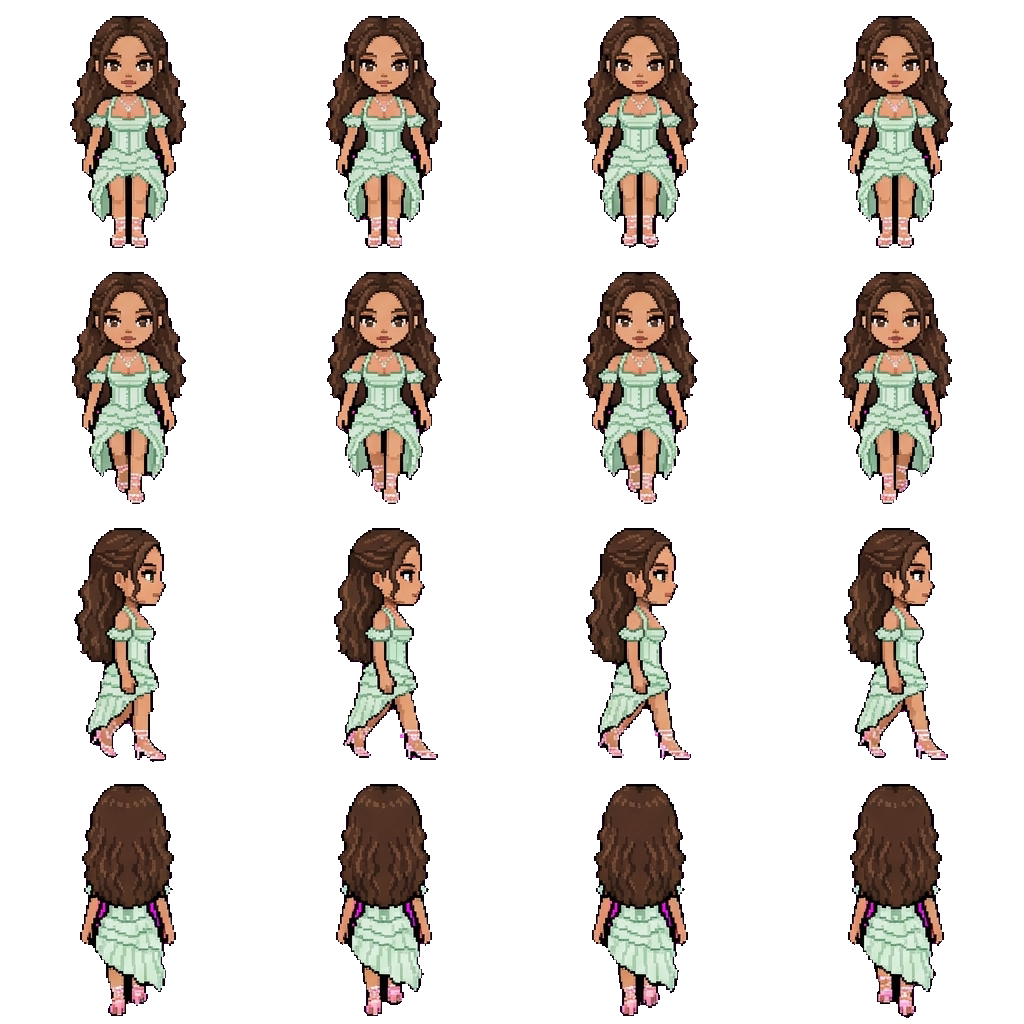 Mika Alvarez movement sprite