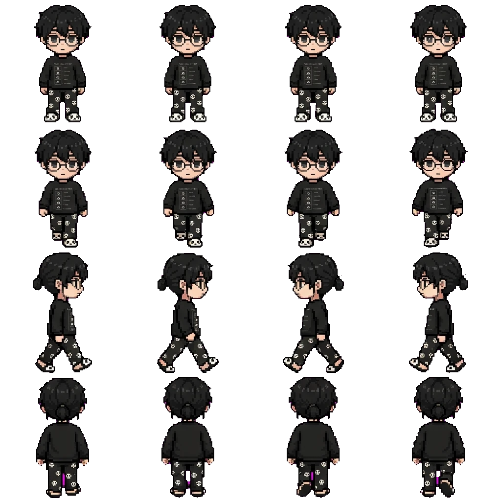 J movement sprite