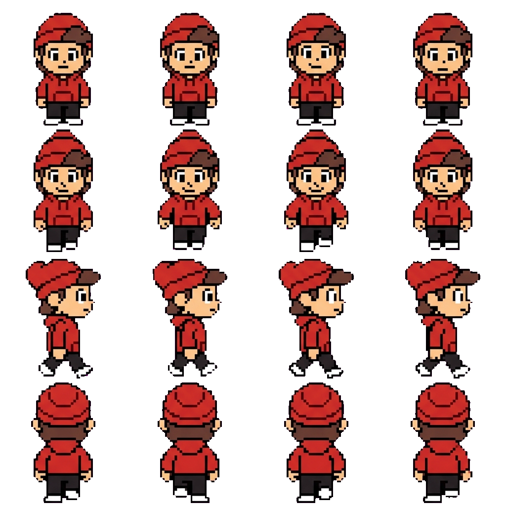 Player movement sprite