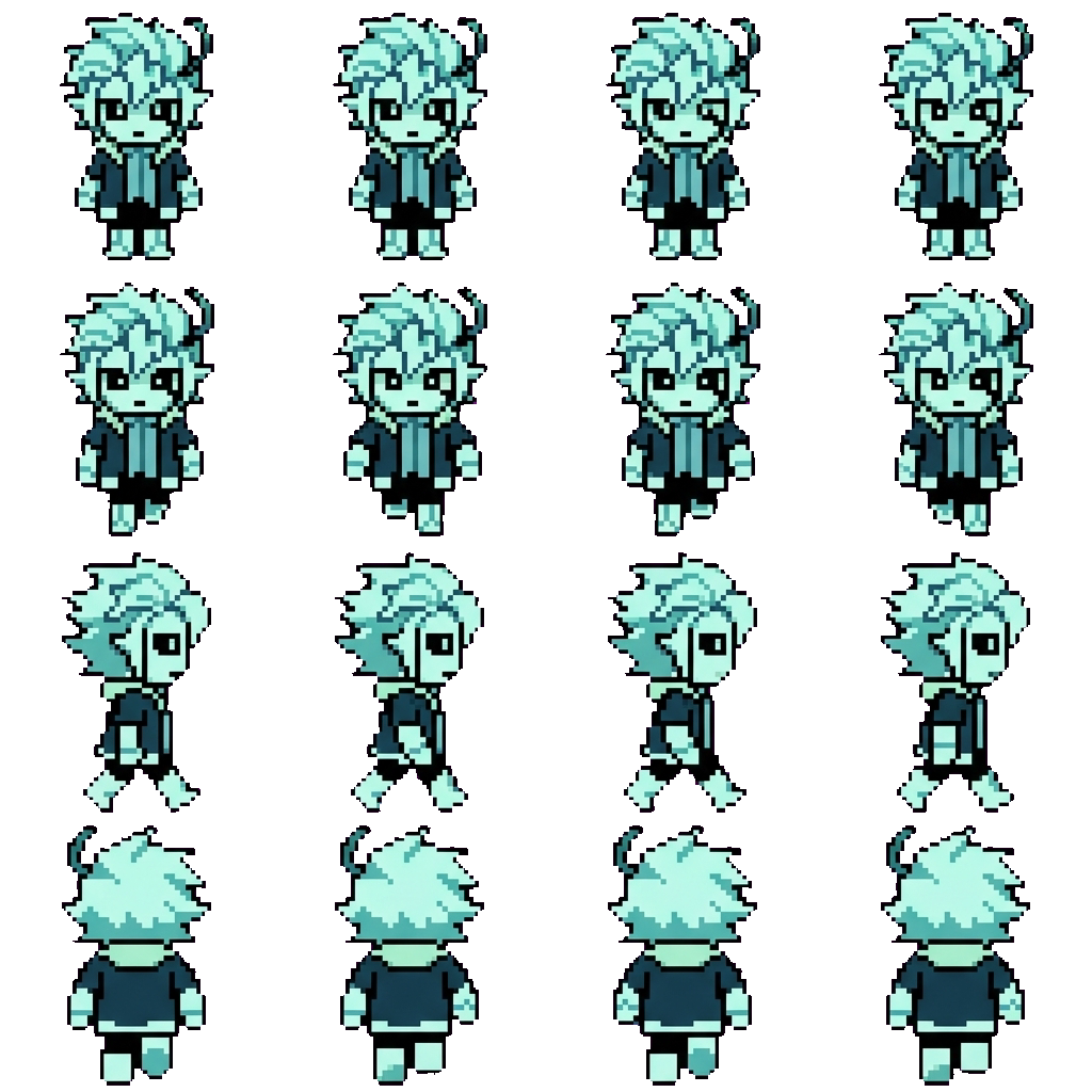 Hex movement sprite