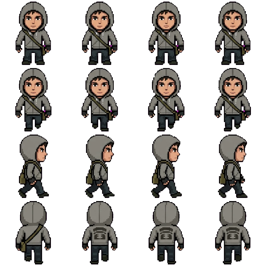 Simon movement sprite