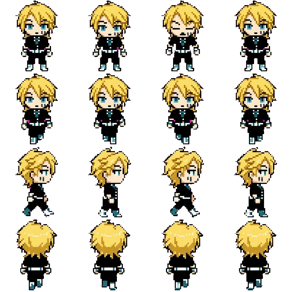 Leon movement sprite