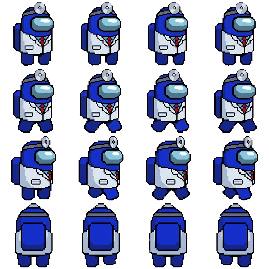 Blue movement sprite