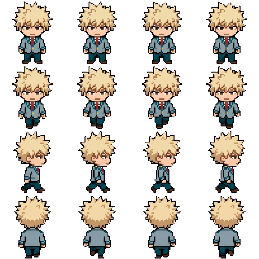 bakugo katsuki movement sprite