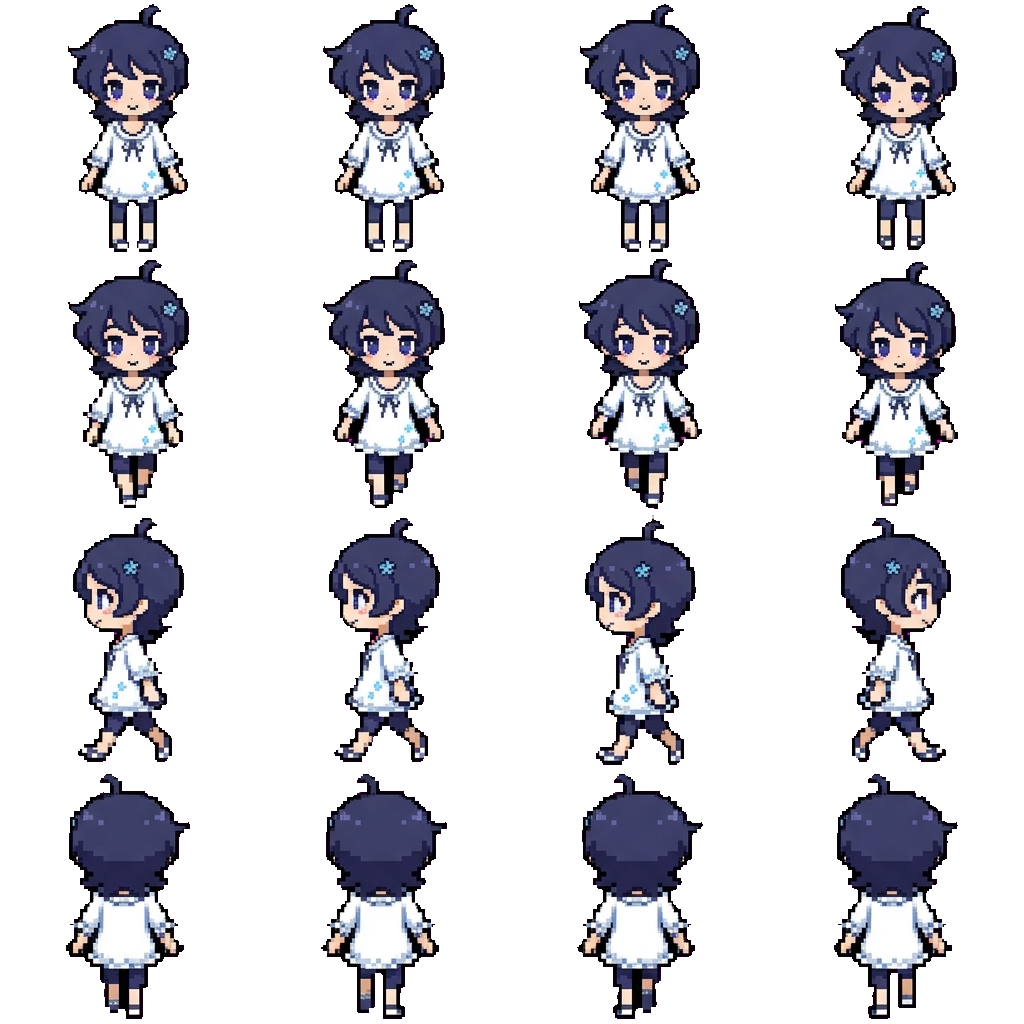 Periwinkle movement sprite