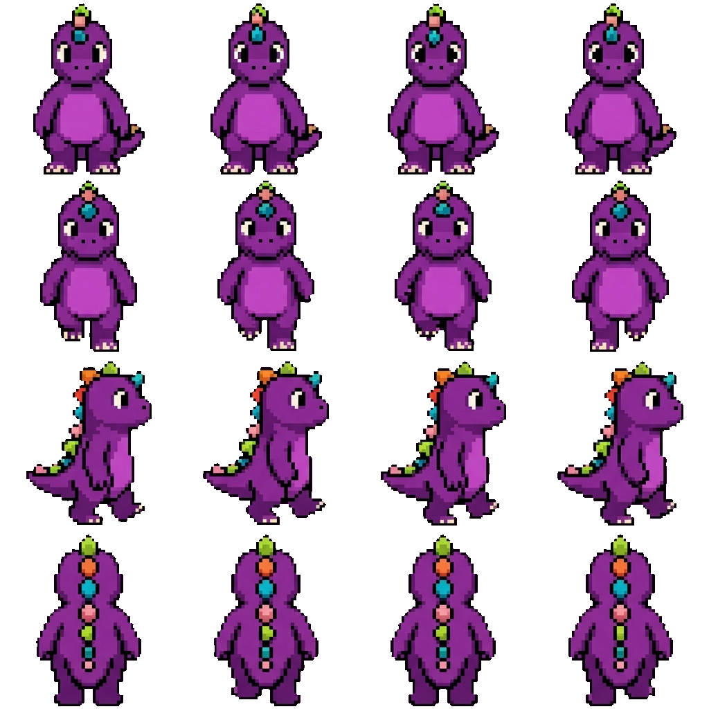 Spike movement sprite