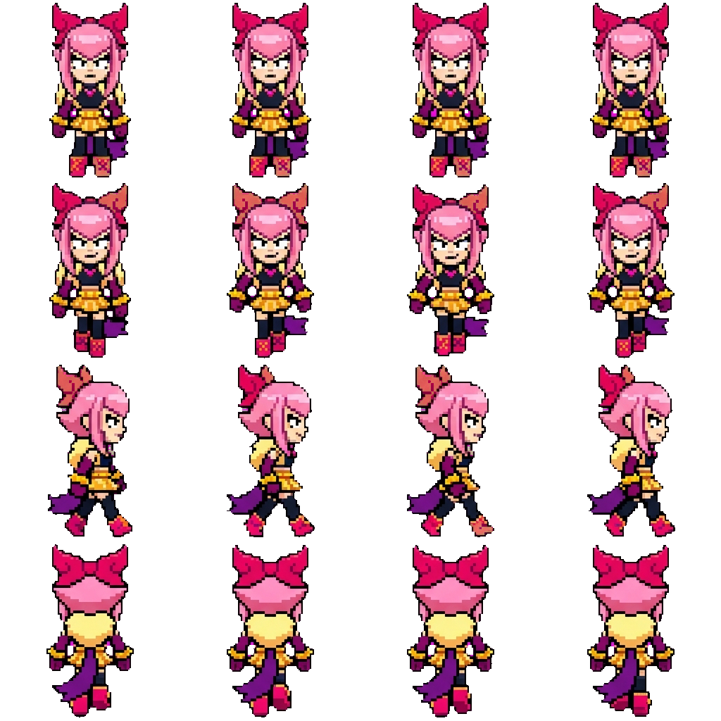 Melodie movement sprite