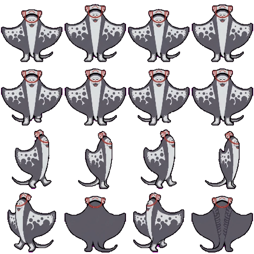 Big Man movement sprite