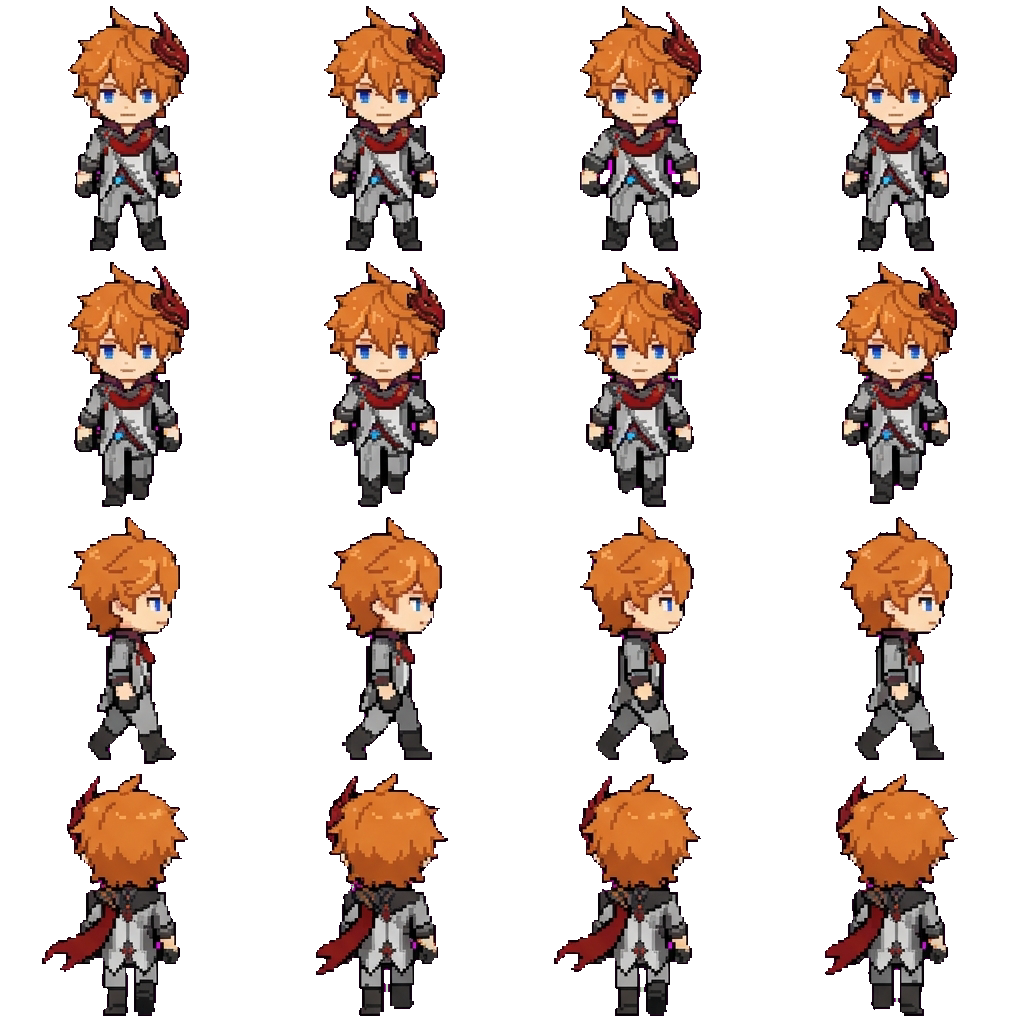Tartaglia (Childe) (Ajax) movement sprite