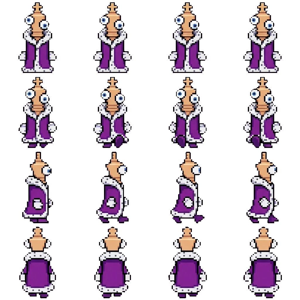 Kinger movement sprite