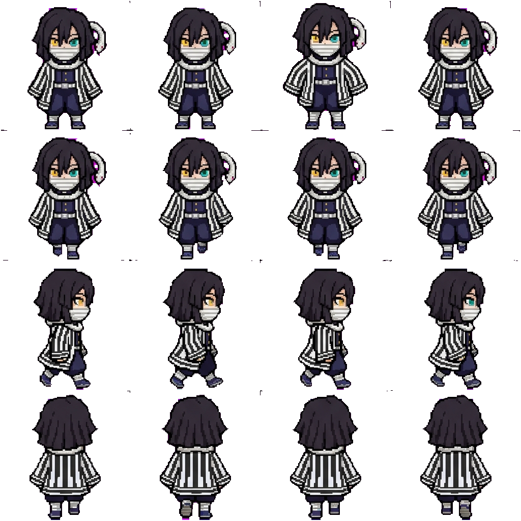 Obanai Iguro movement sprite