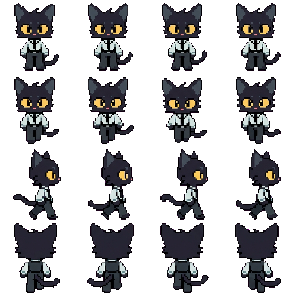 Secret Agent movement sprite