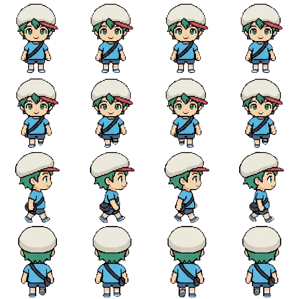 Yuta Iridatsu movement sprite