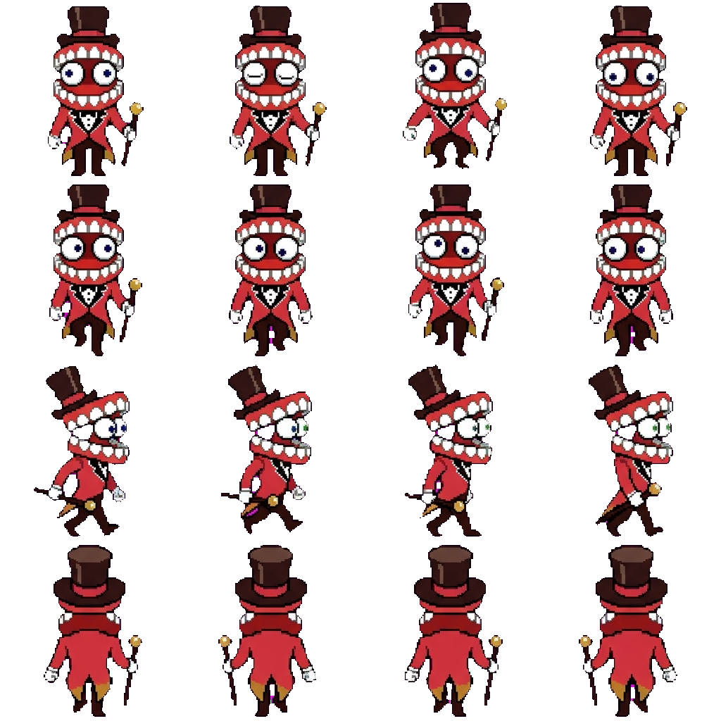 Caine movement sprite