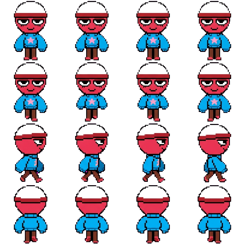 Gigi Gachapon movement sprite