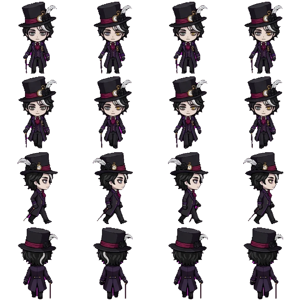 Ambrose Widdershins movement sprite