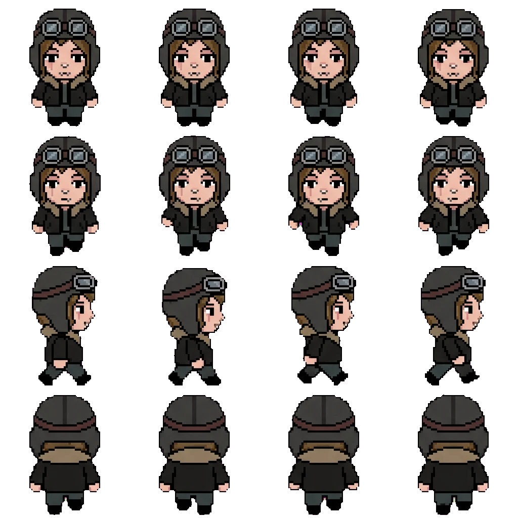 Ren movement sprite