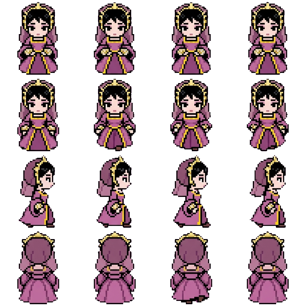 Posie movement sprite