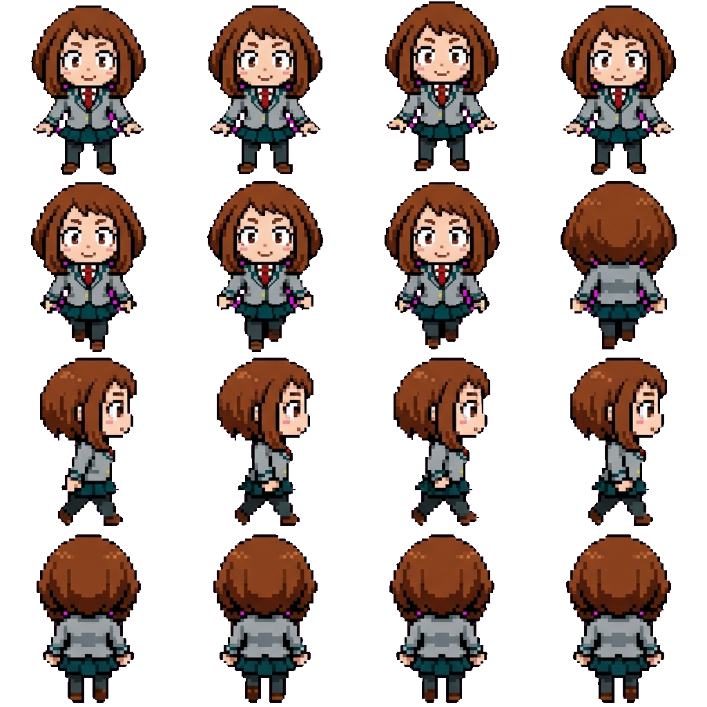 Ochako movement sprite