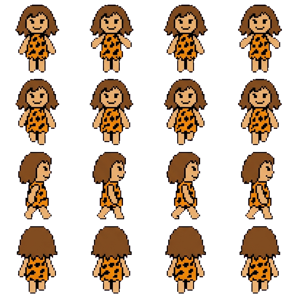 Amber movement sprite