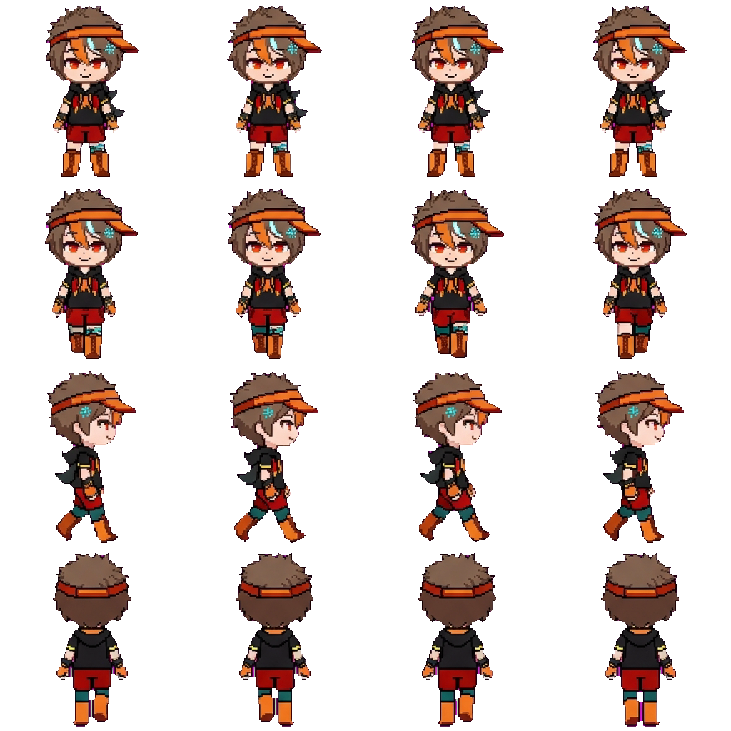 Blaze barapi movement sprite