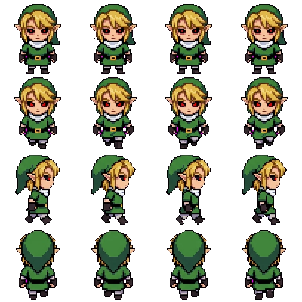 Ben Drowned movement sprite