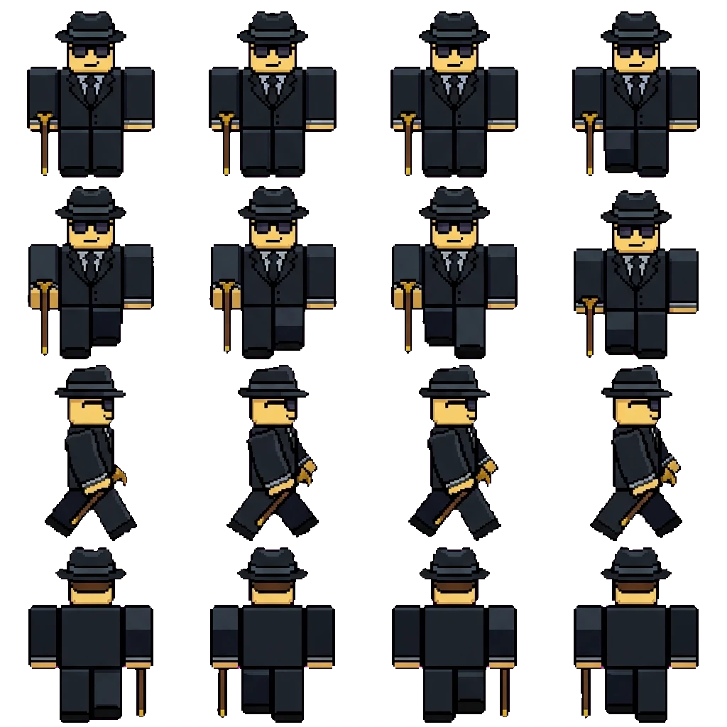 Mafioso movement sprite