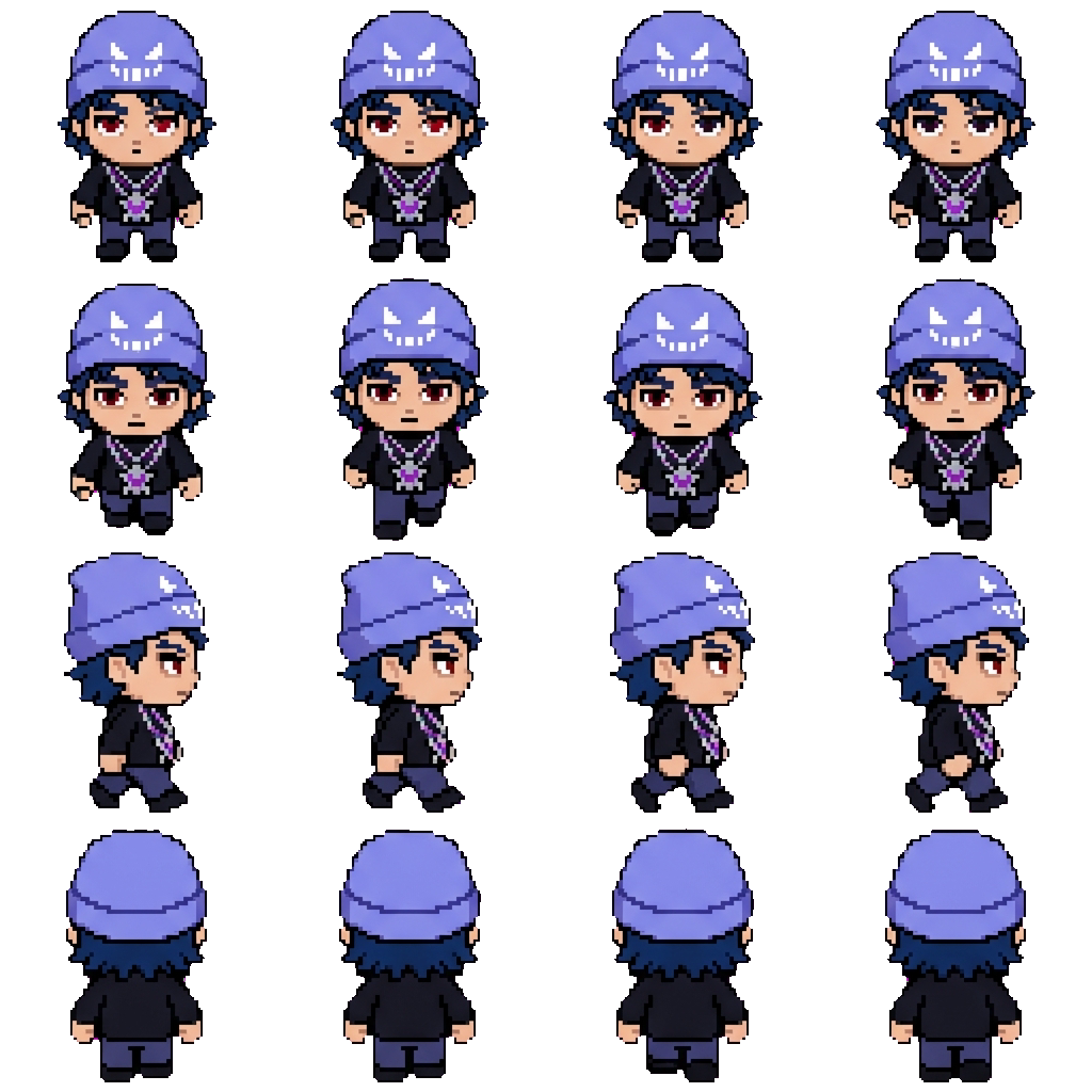 Evil Nel movement sprite