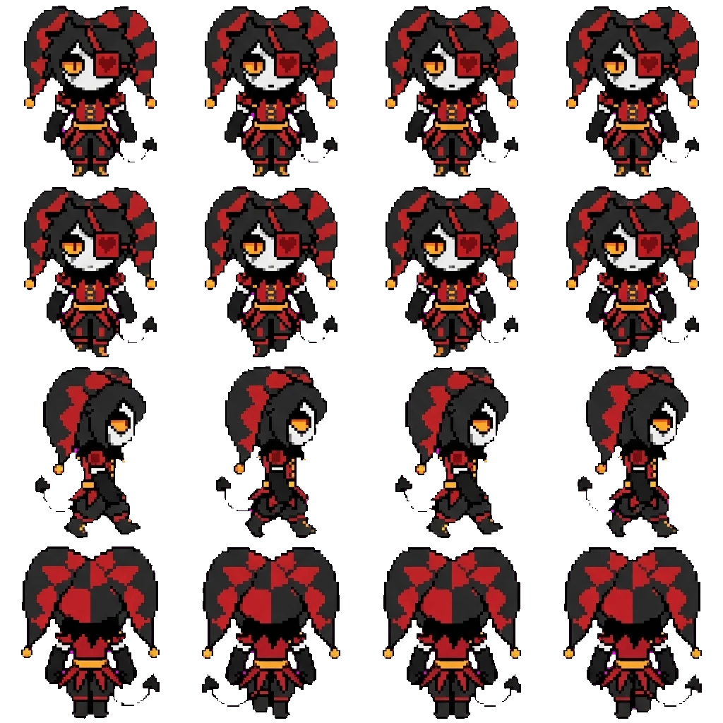 Blot movement sprite