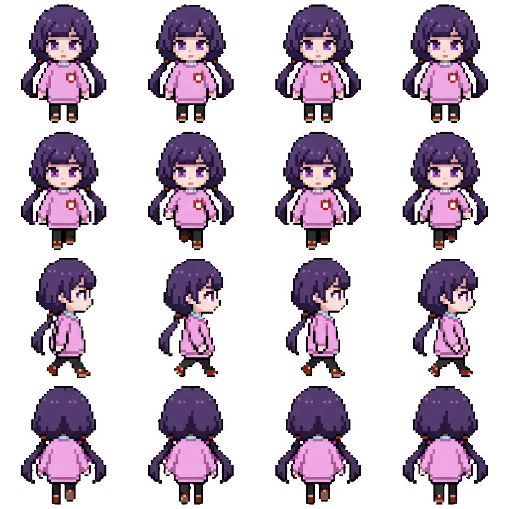 Kaya Satou movement sprite