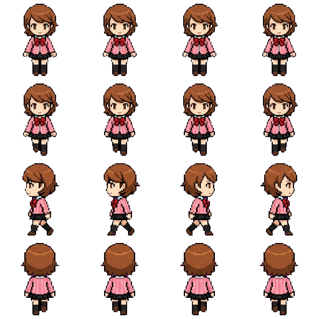 Yukari Takeba movement sprite
