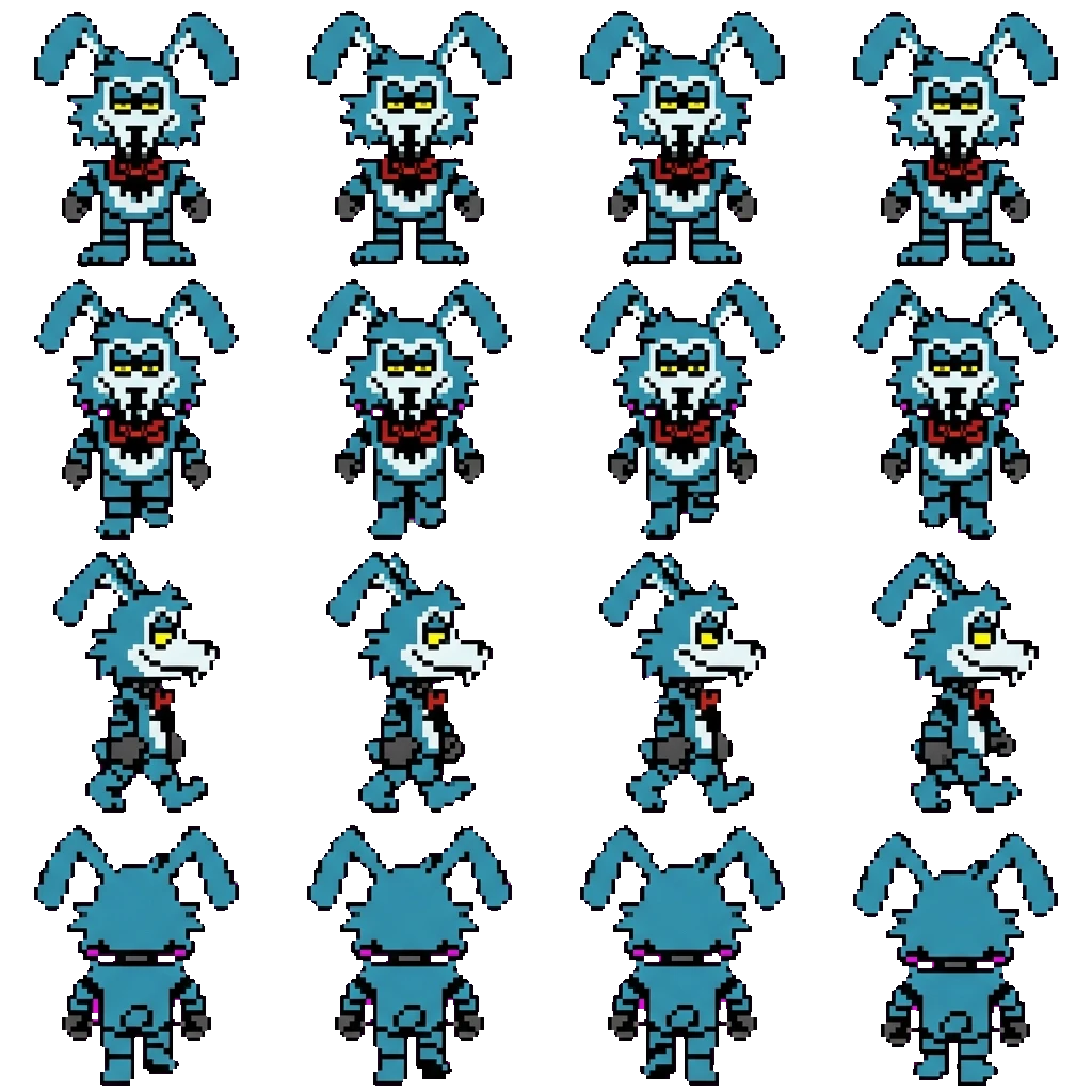 bon the hare movement sprite