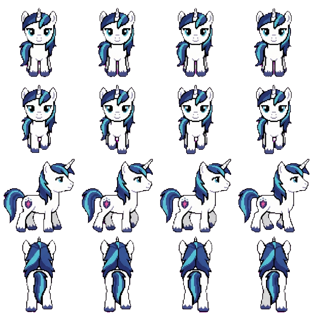Shining armor movement sprite