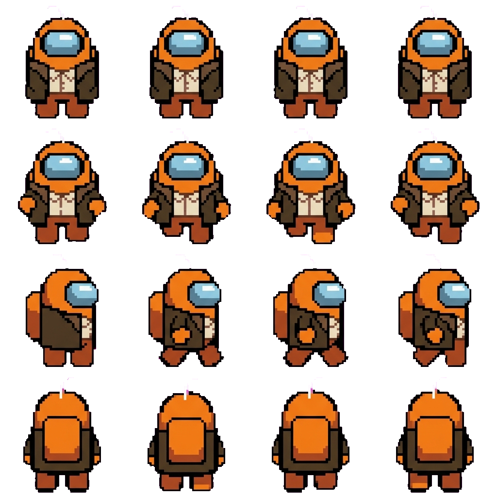 Orange movement sprite