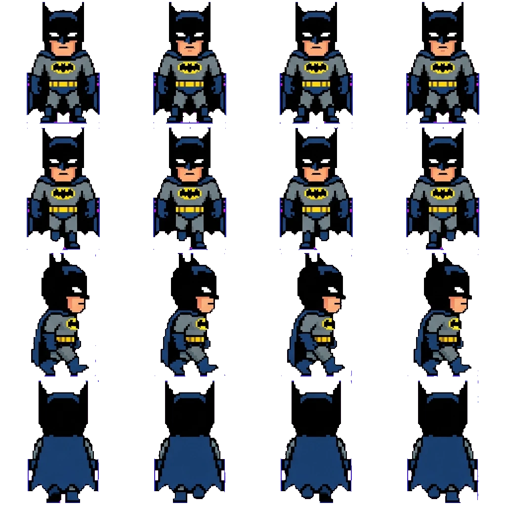 Bruce Wayne movement sprite