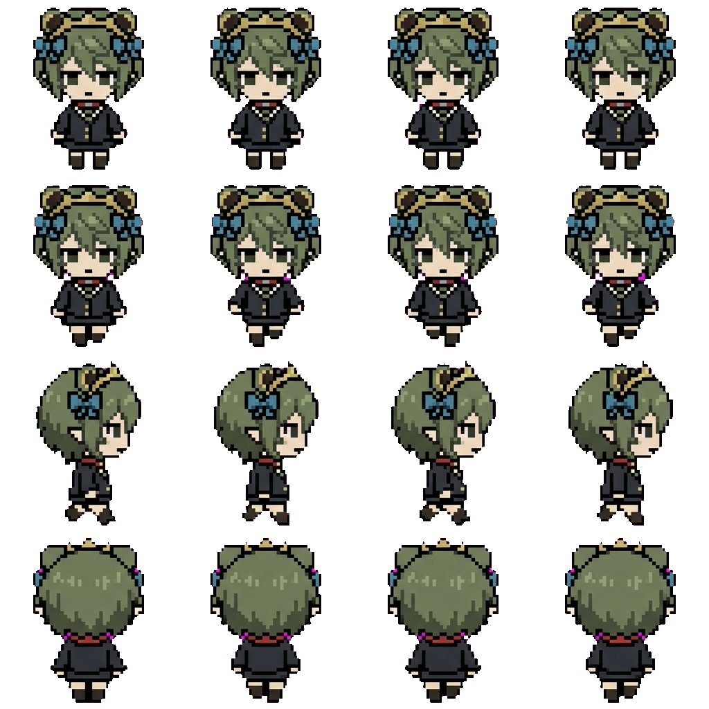 Froggy movement sprite