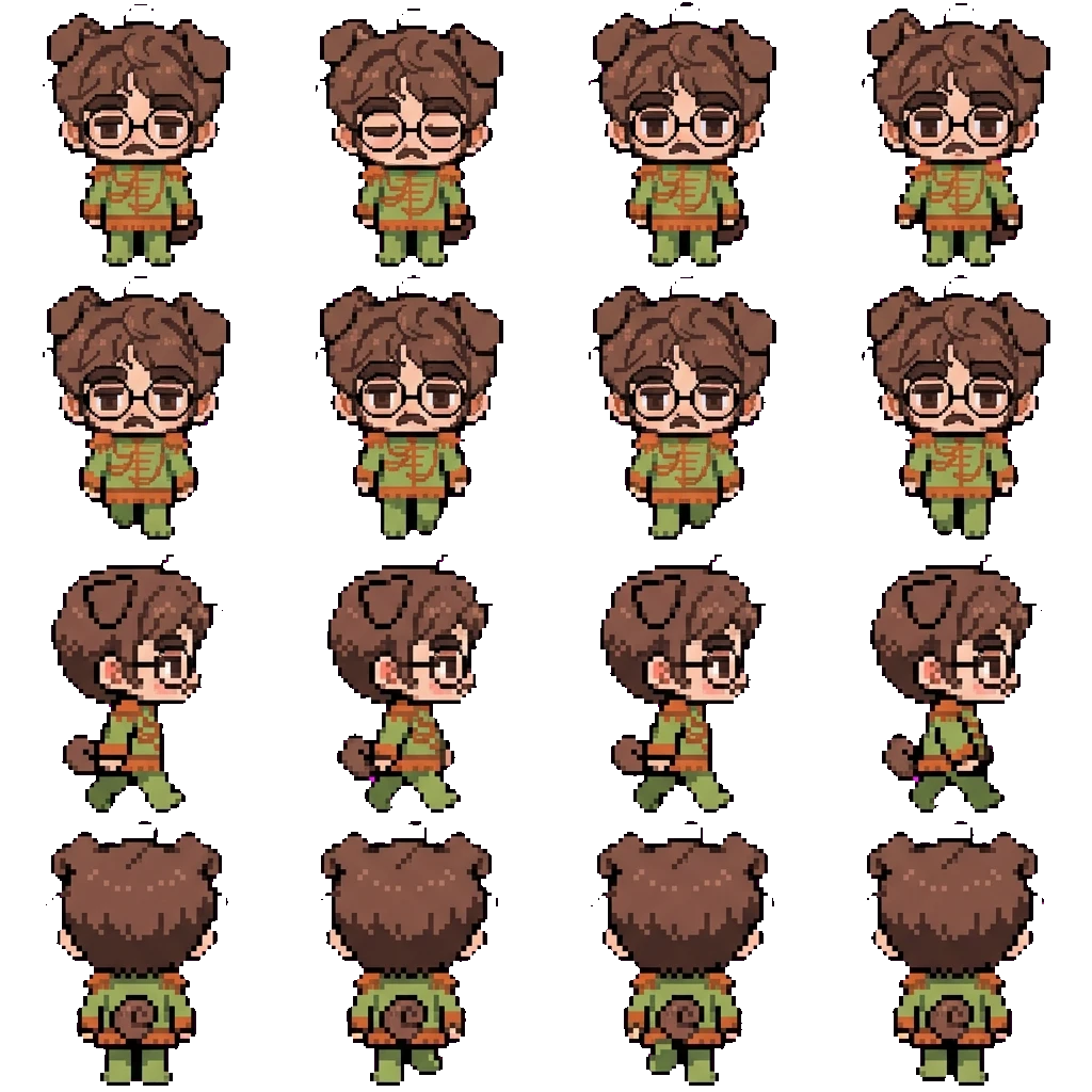 John Lennon movement sprite