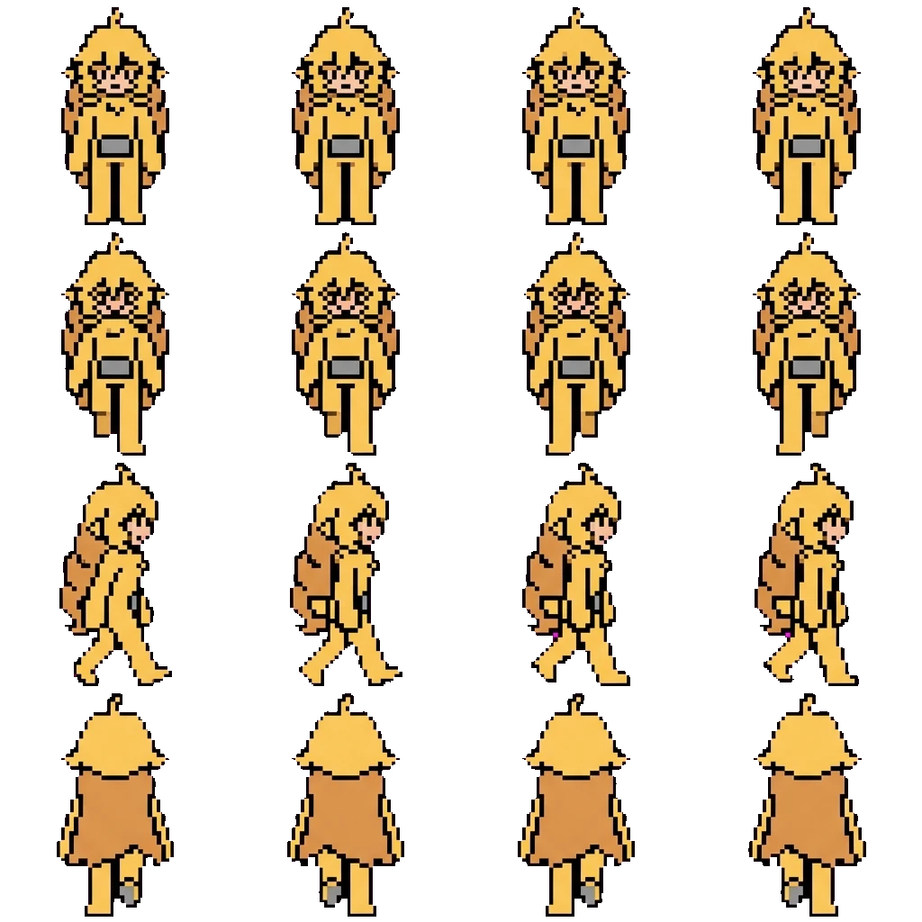 Laa Laa movement sprite