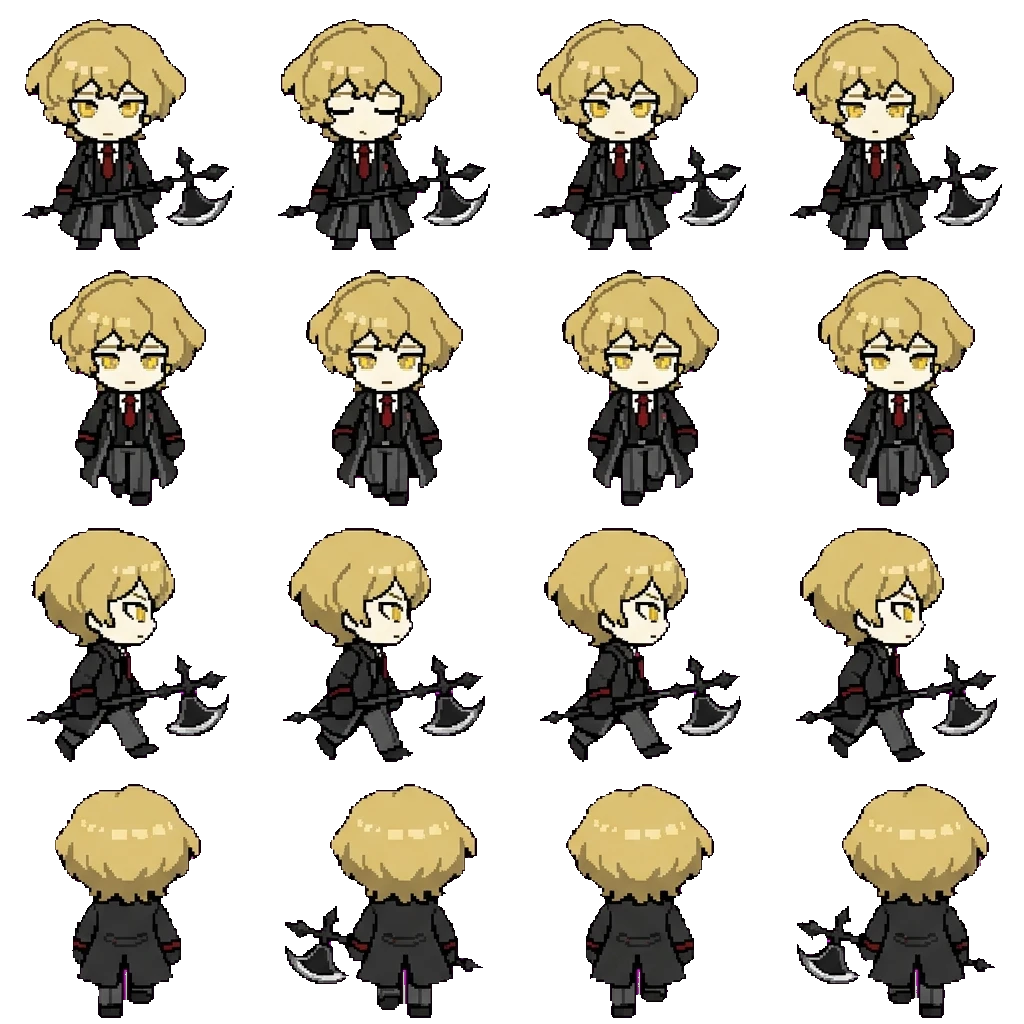 Emil Sinclair movement sprite